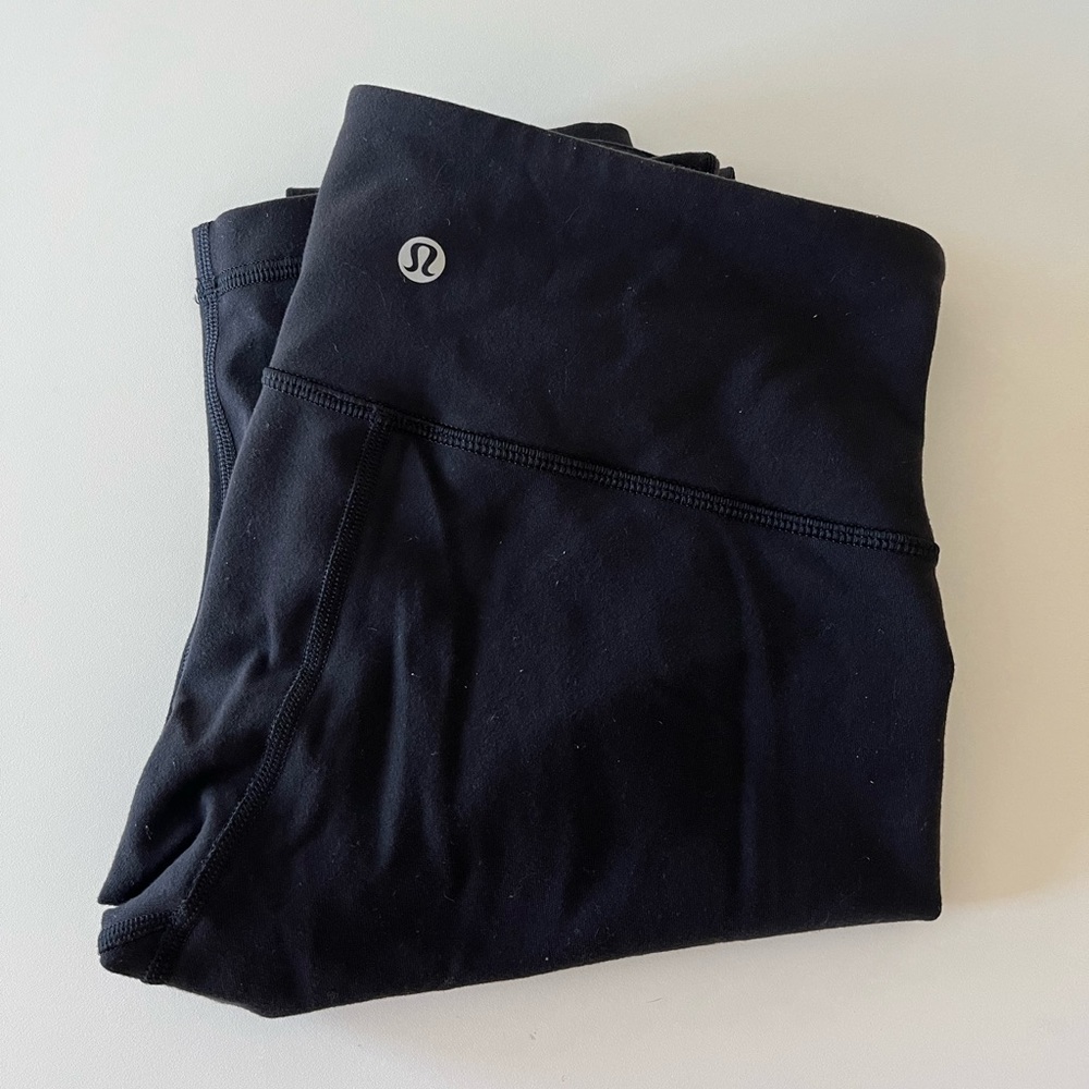 Lululemon Wunder Under Black Leggings